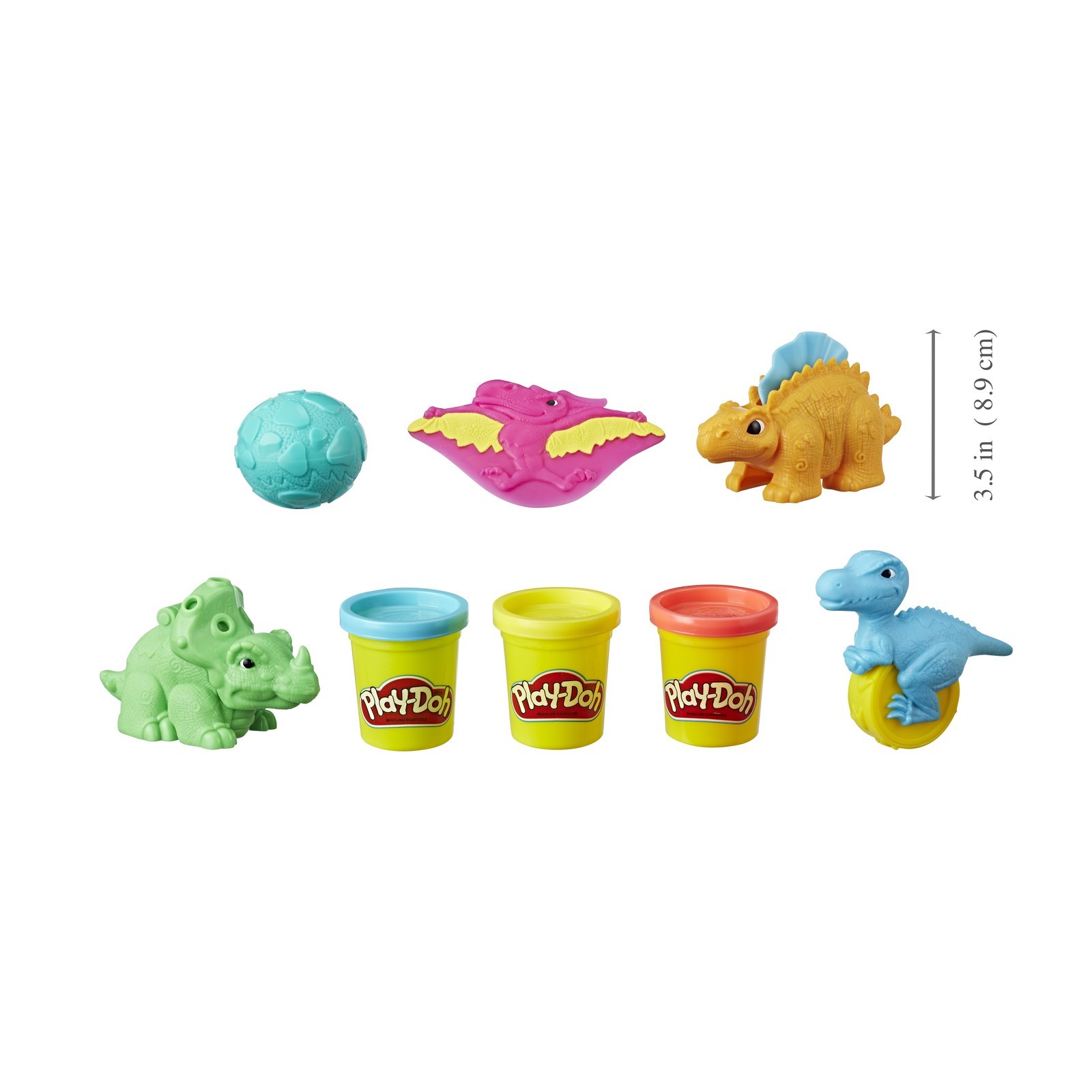Пластилин Play-Doh Малыши динозаврики - фото 18