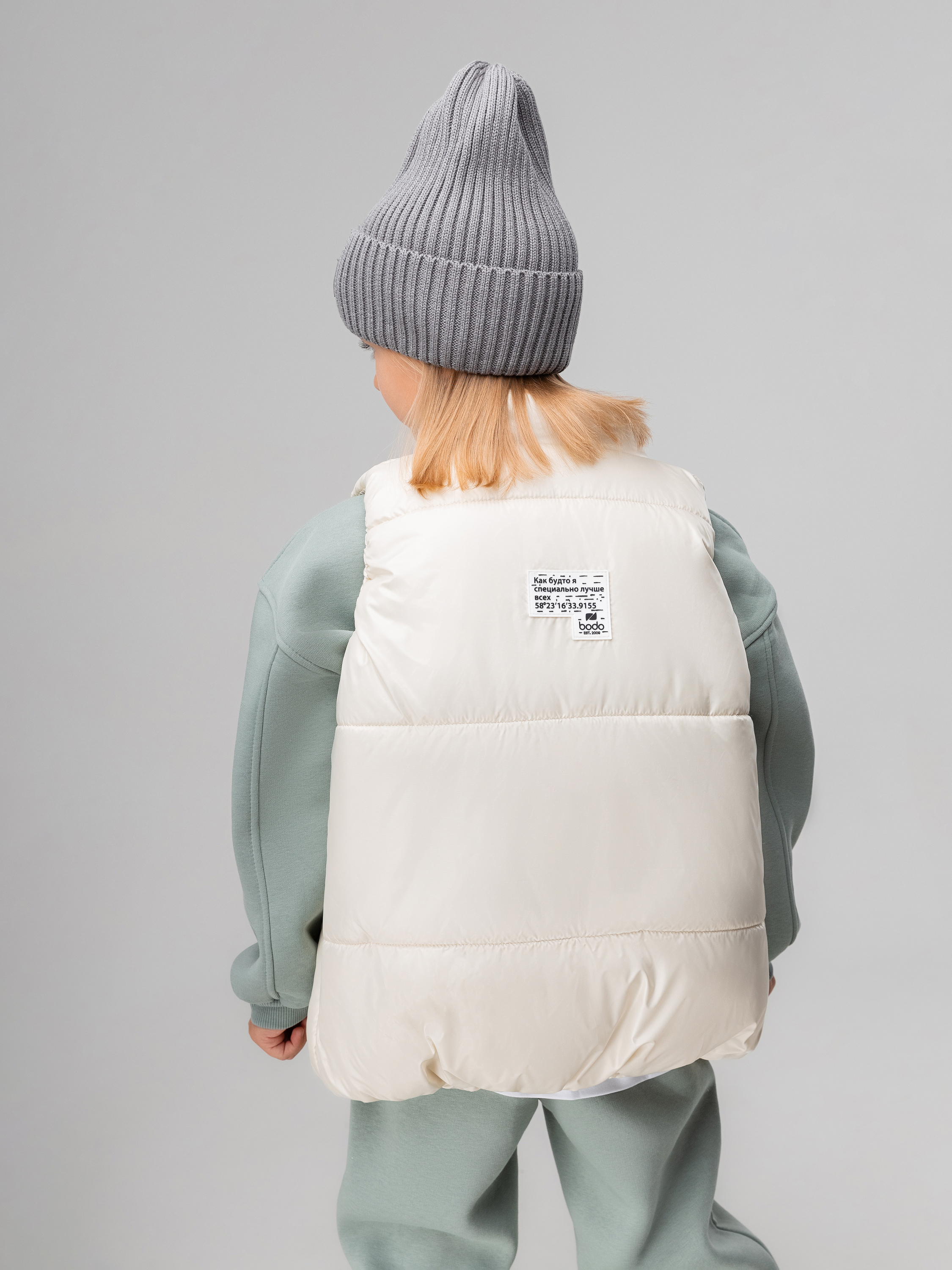 Жилет Bodo 14-56МU_экрю - фото 9