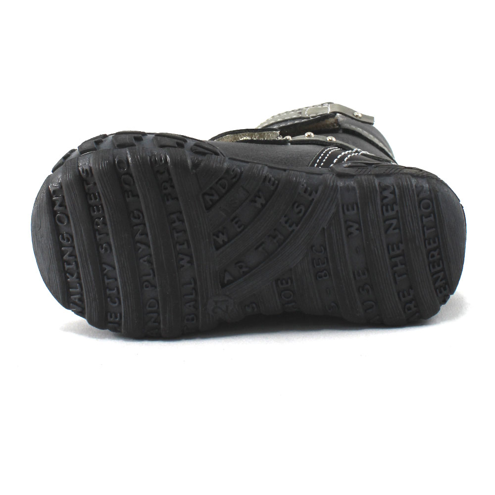 Ботинки Europen 244215211-СВ EUROPEN Ботинки для мальчика,черно-серый - фото 5