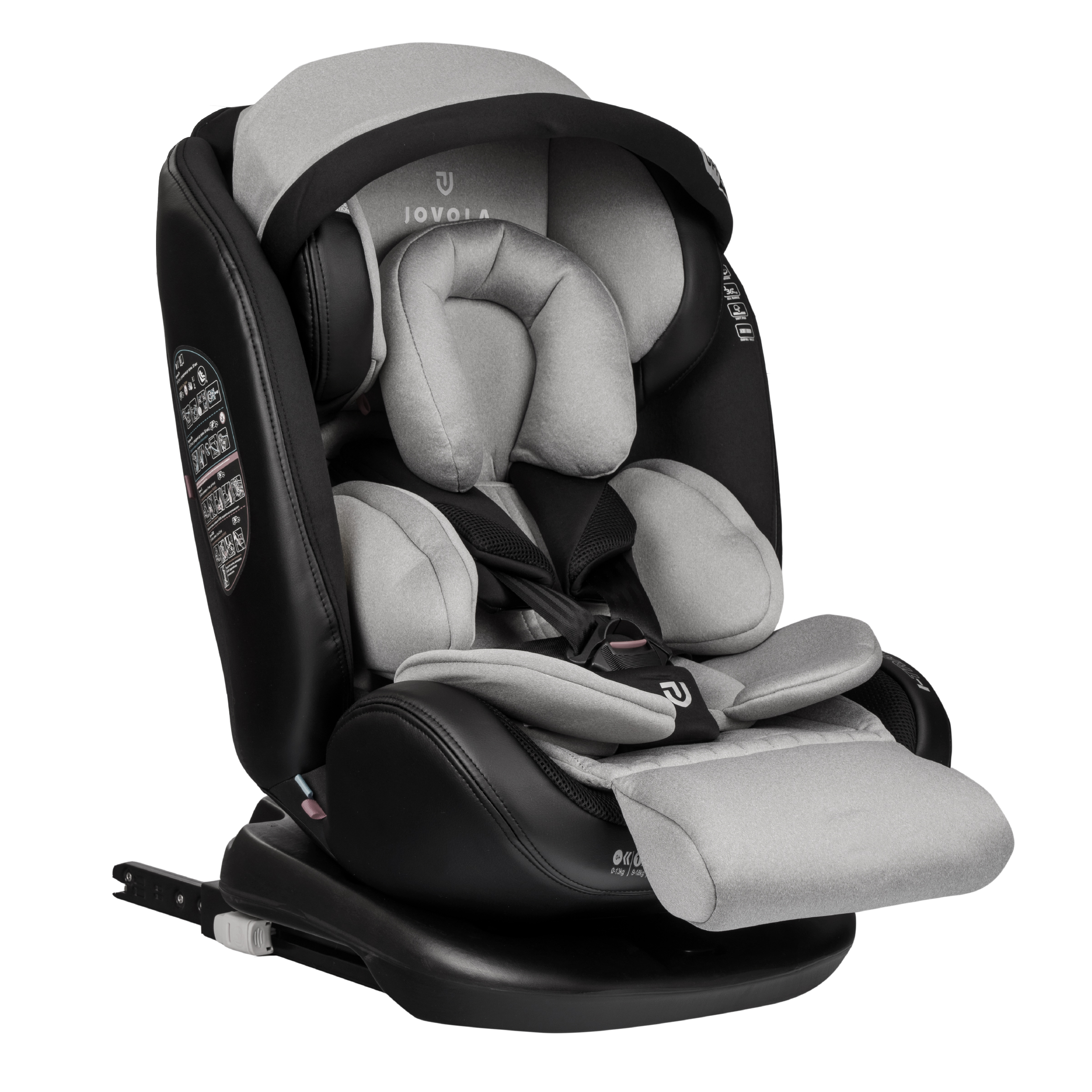 Автокресло JOVOLA I-TRAVEL Isofix 0+/1/2/3 (0-36 кг) - фото 15