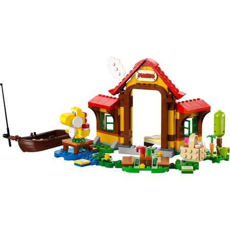 Конструктор LEGO Super Mario Picnic at Marios House блочный