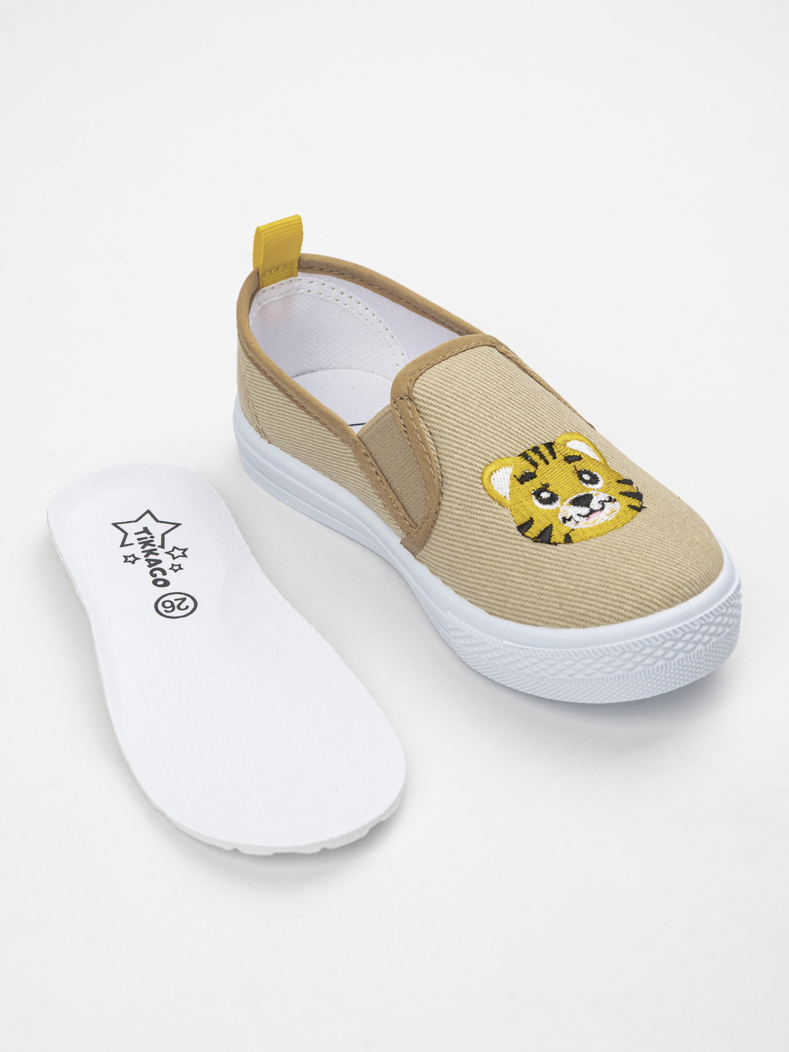 Слипоны TikkaGo 7T08_915-2_beige - фото 3