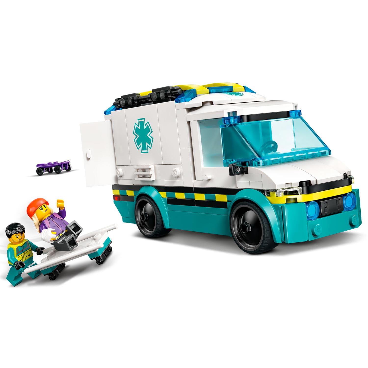 Конструктор LEGO City Машина Скорой помощи 184 дет. - фото 8