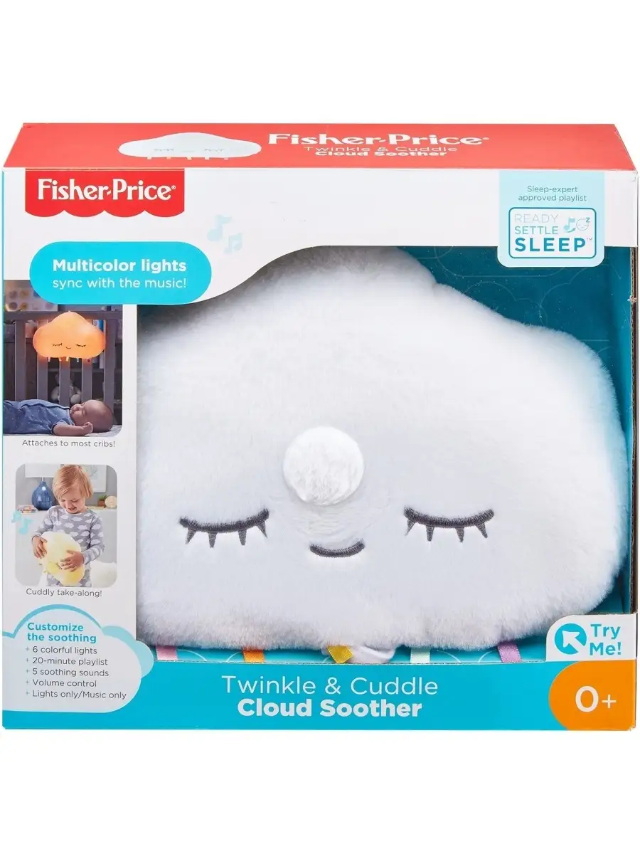 Игрушка ночник, проектор Fisher Price Облако - фото 1