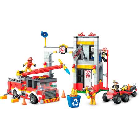 Конструктор Mega Construx Пожарная команда блочный