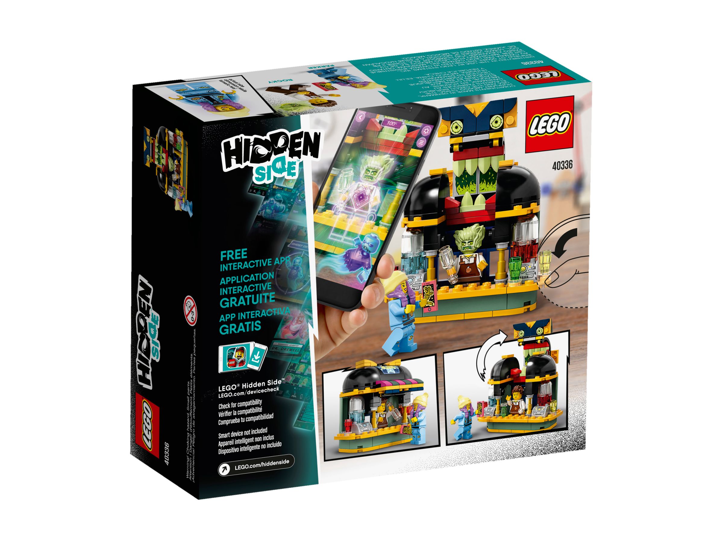 Конструктор LEGO Hidden Side бар соков Ньюбери 127 дет. - фото 3