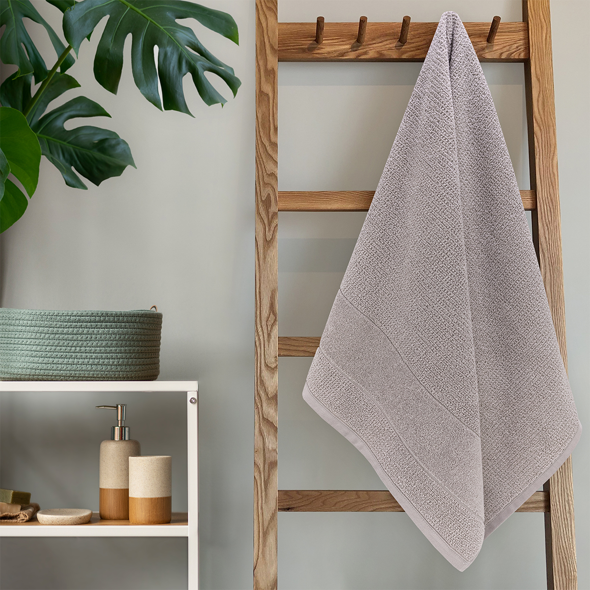 Изображение товара BRAVO Твист полотенце 130x70 см, 100% хлопок, 450 г/м²