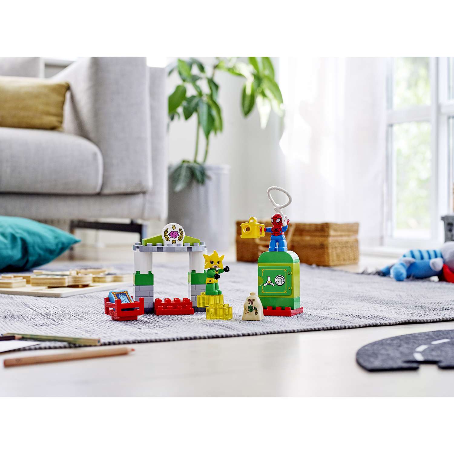 Конструктор LEGO DUPLO Человек-паук против Электро блочный - фото 9