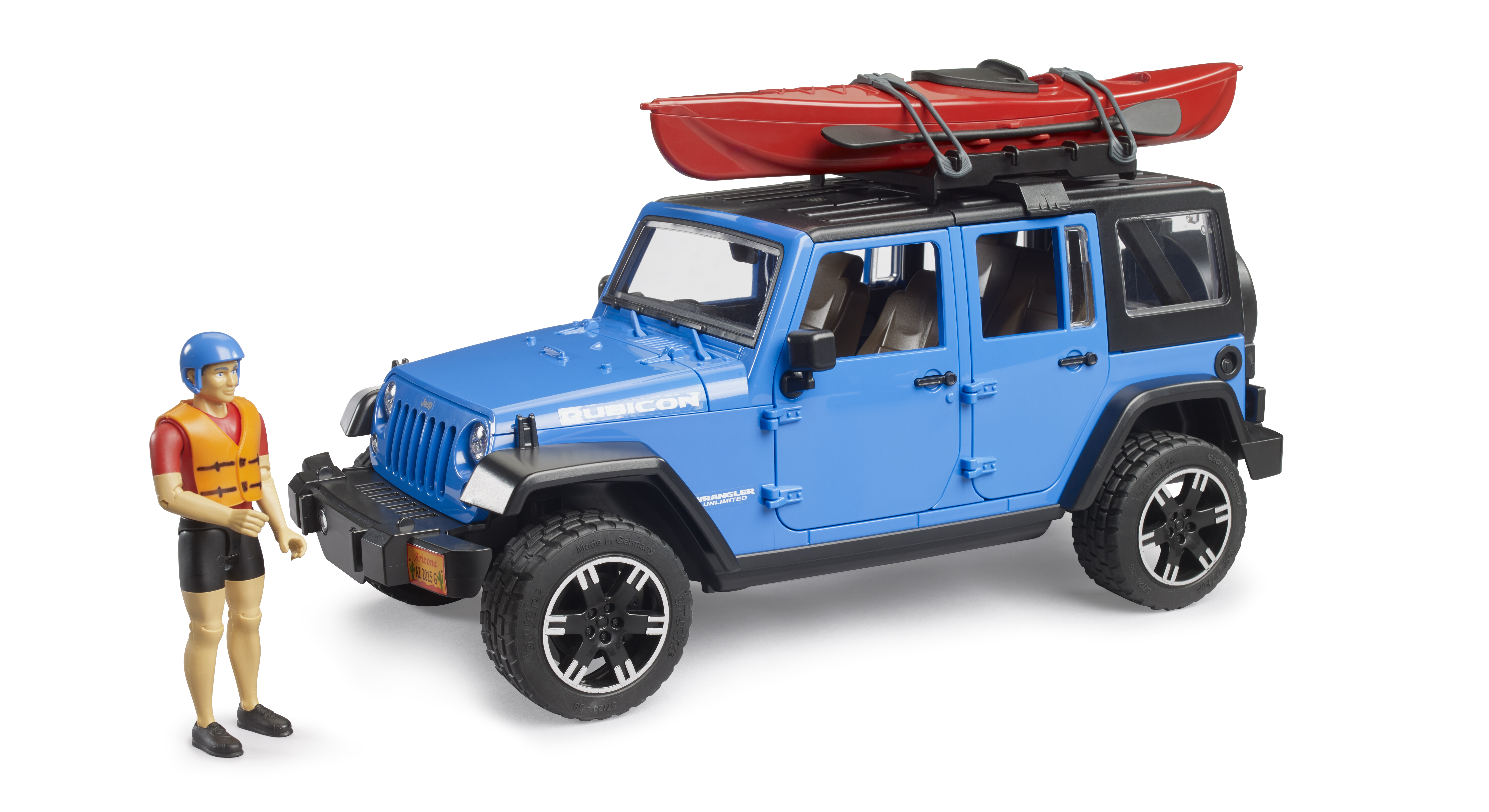 Внедорожник Bruder Jeep Wrangler Unlimited Rubicon 02-529 - фото 8