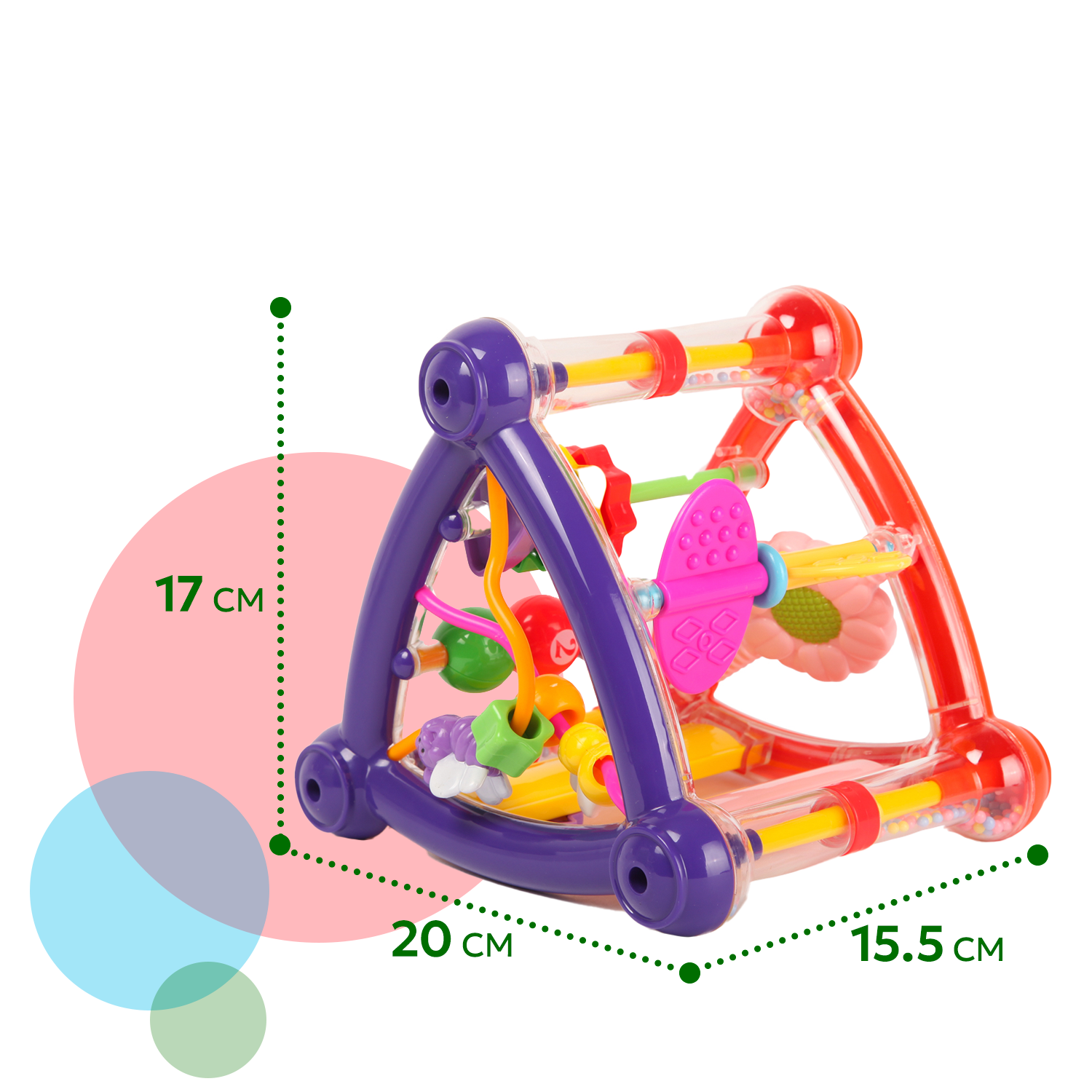 Игрушка BabyGo развивающий центр Треугольник - фото 8