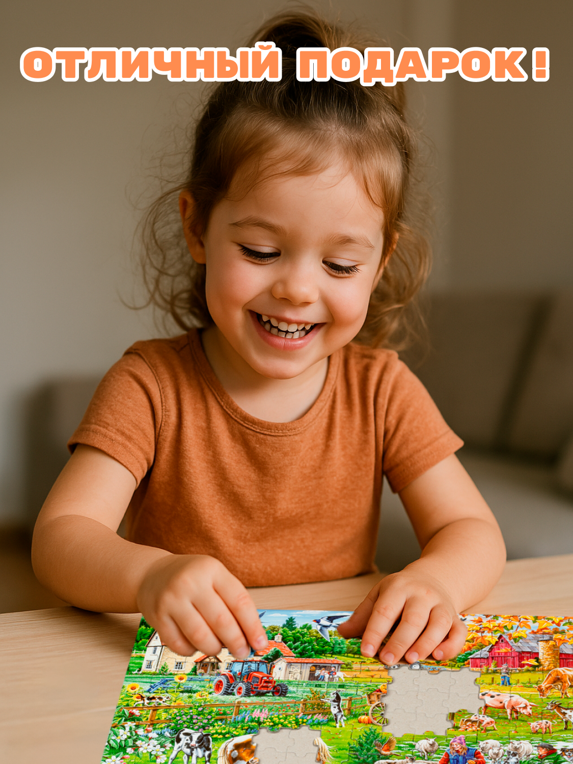 Пазл Larsen 140 элементов классический - фото 11