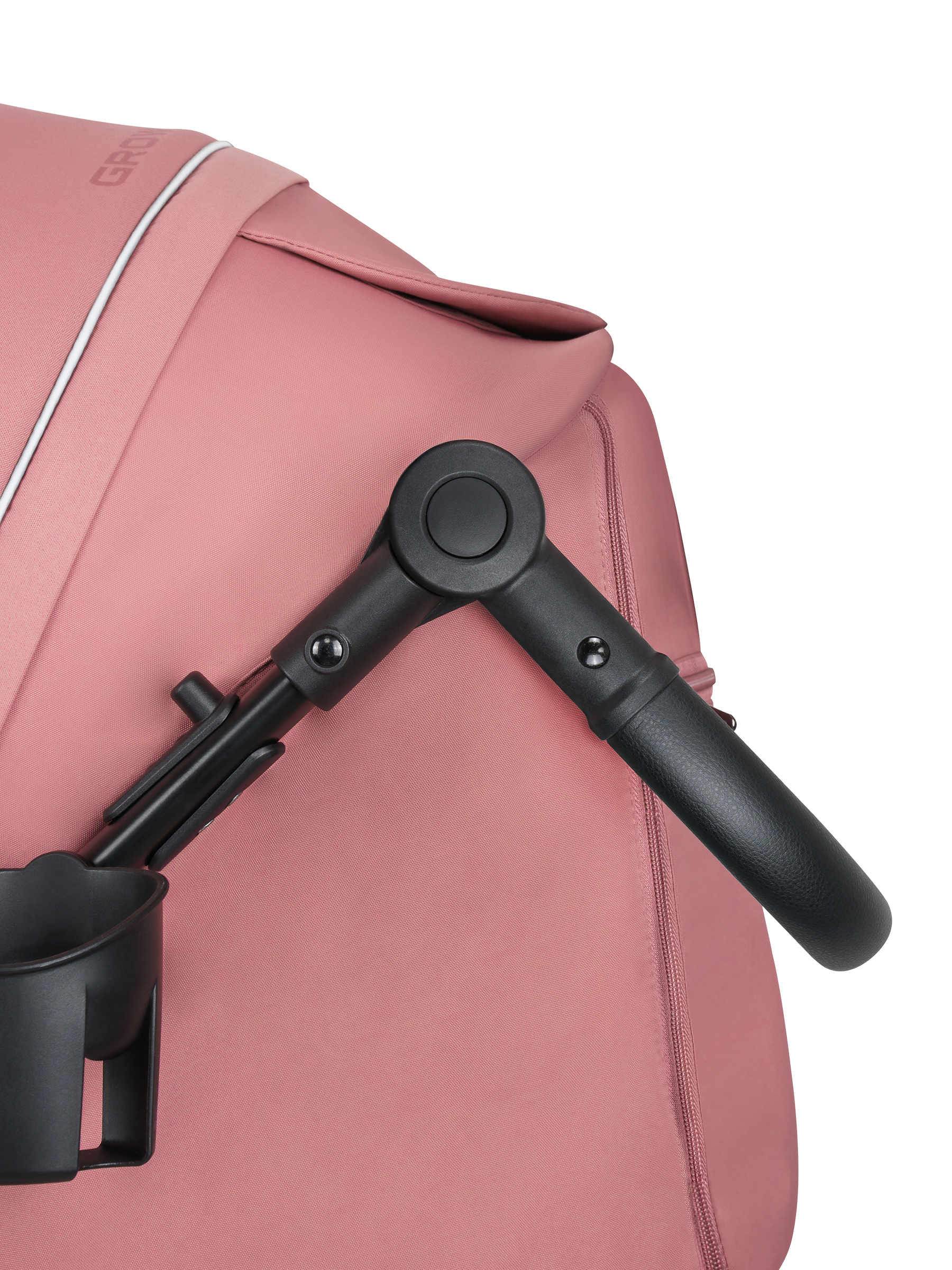 Коляска прогулочная JOVOLA Selena SL, всесезонная розовый - фото 37