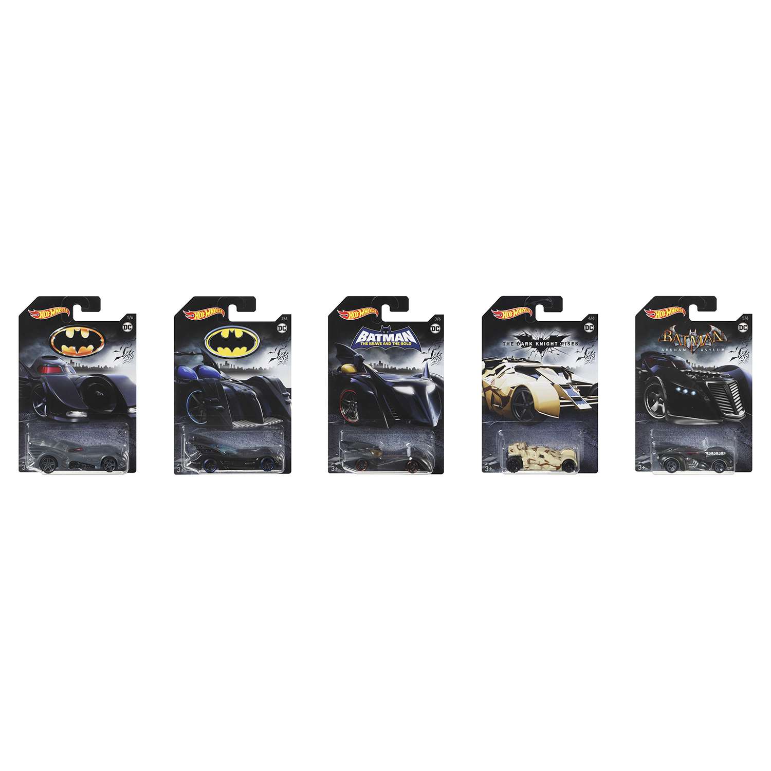 Автомобиль Hot Wheels Бэтмен в ассортименте FKF36 - фото 2