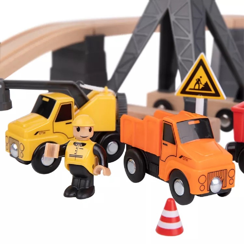 Набор железнодорожный Tooky Toy 67 см TH682 - фото 3