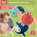 Игрушка ROXY-KIDS Черепаха Краб Пингвин