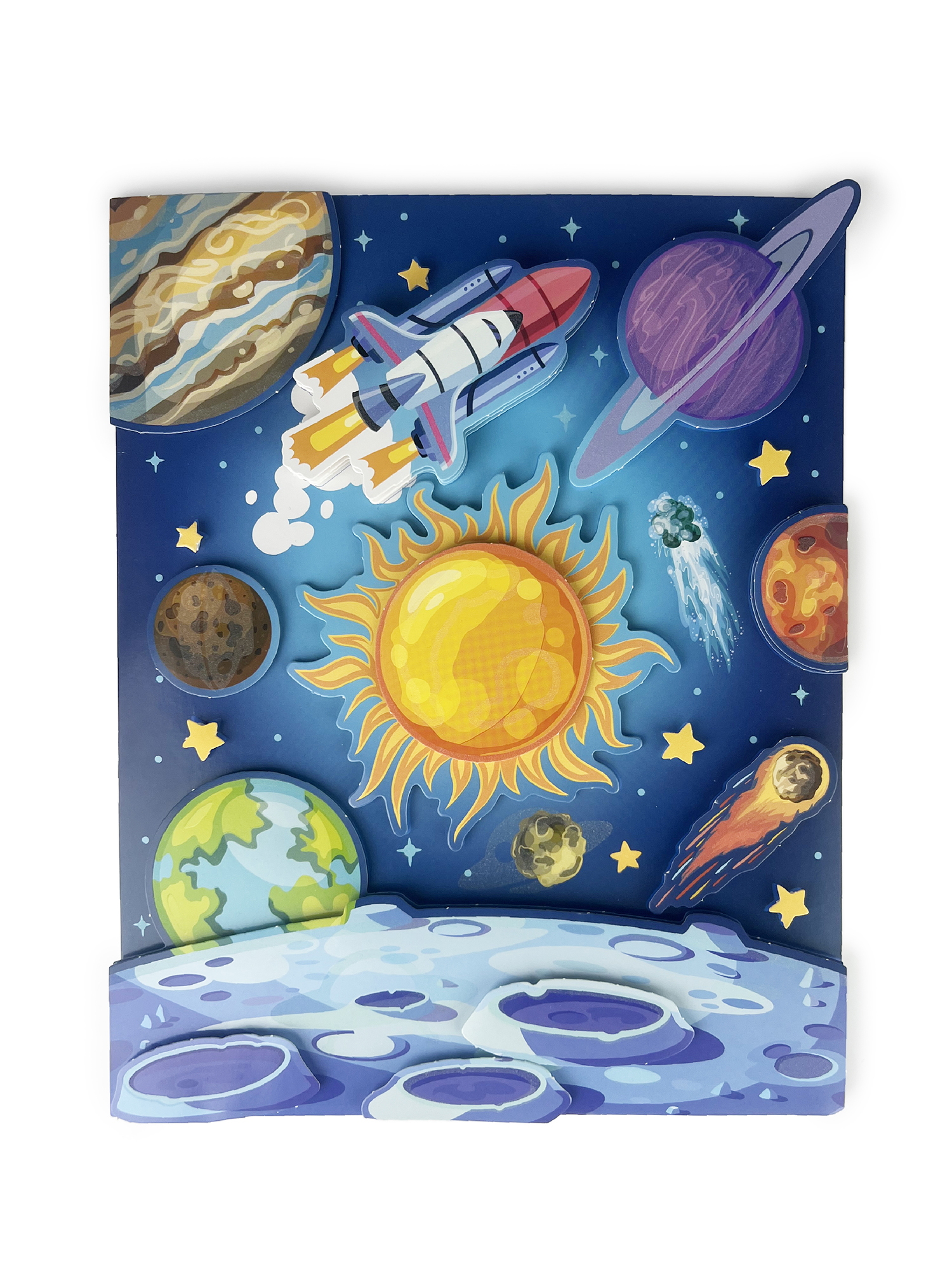 Набор для творчества Дрофа-Медиа аппликация В космосе - фото 8