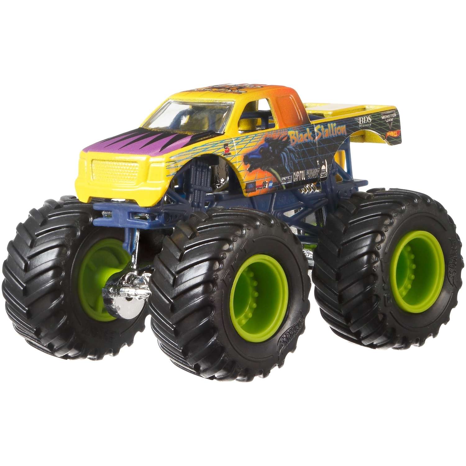 Автомобиль Hot Wheels 1:64 черный 21572 - фото 6