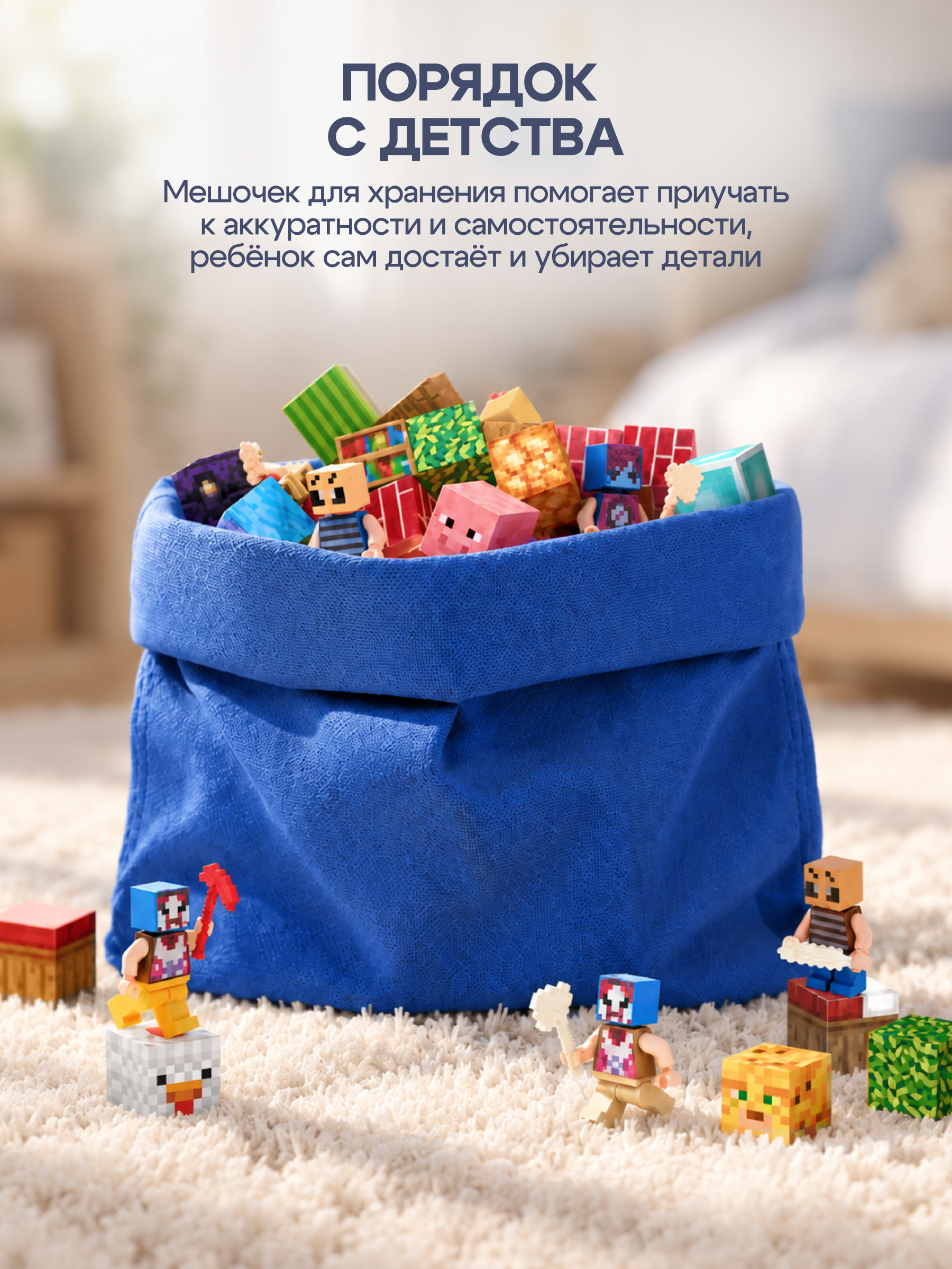 Конструктор SAYFUN toys магнитный 150 дет. - фото 15
