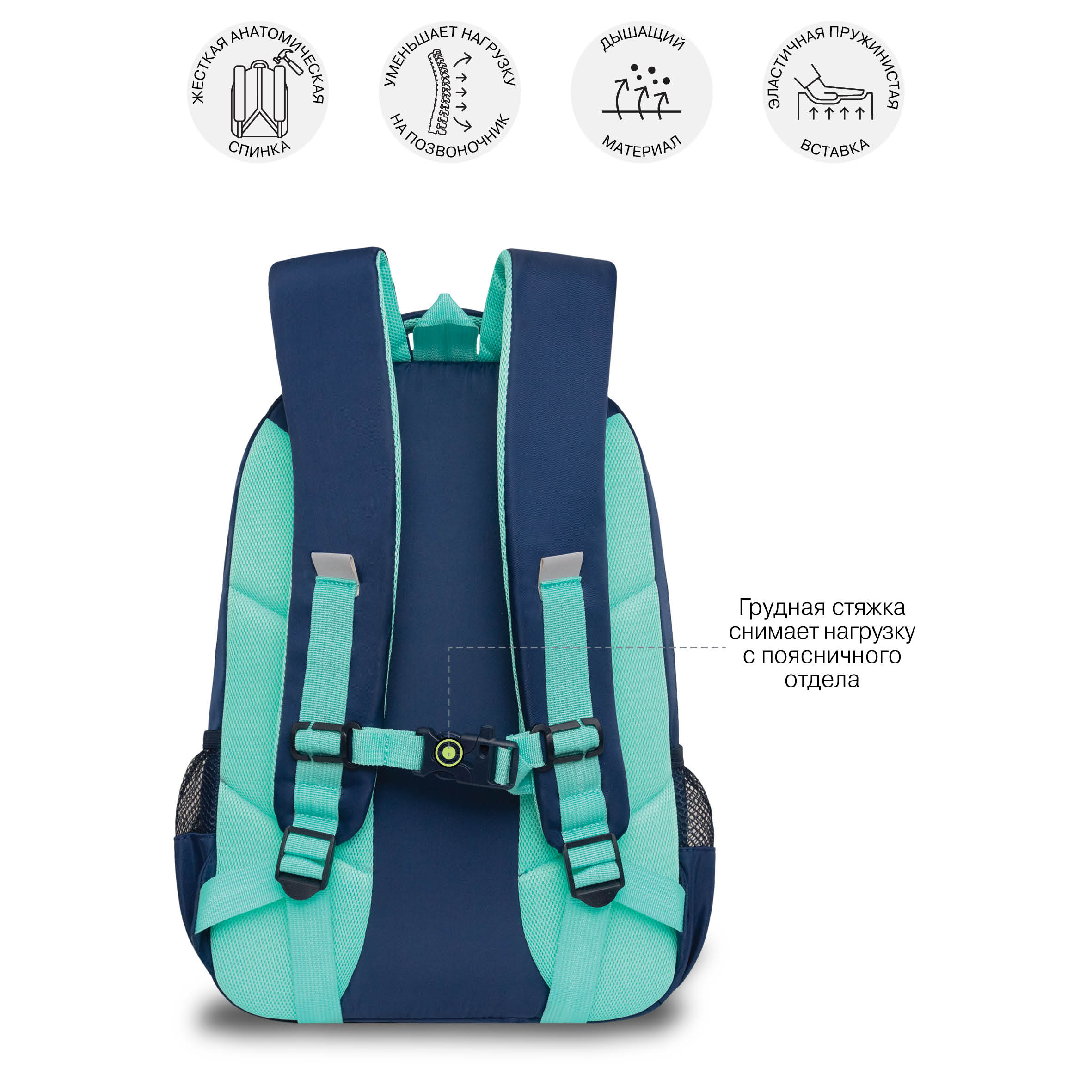 Рюкзак Grizzly для девочки - фото 7