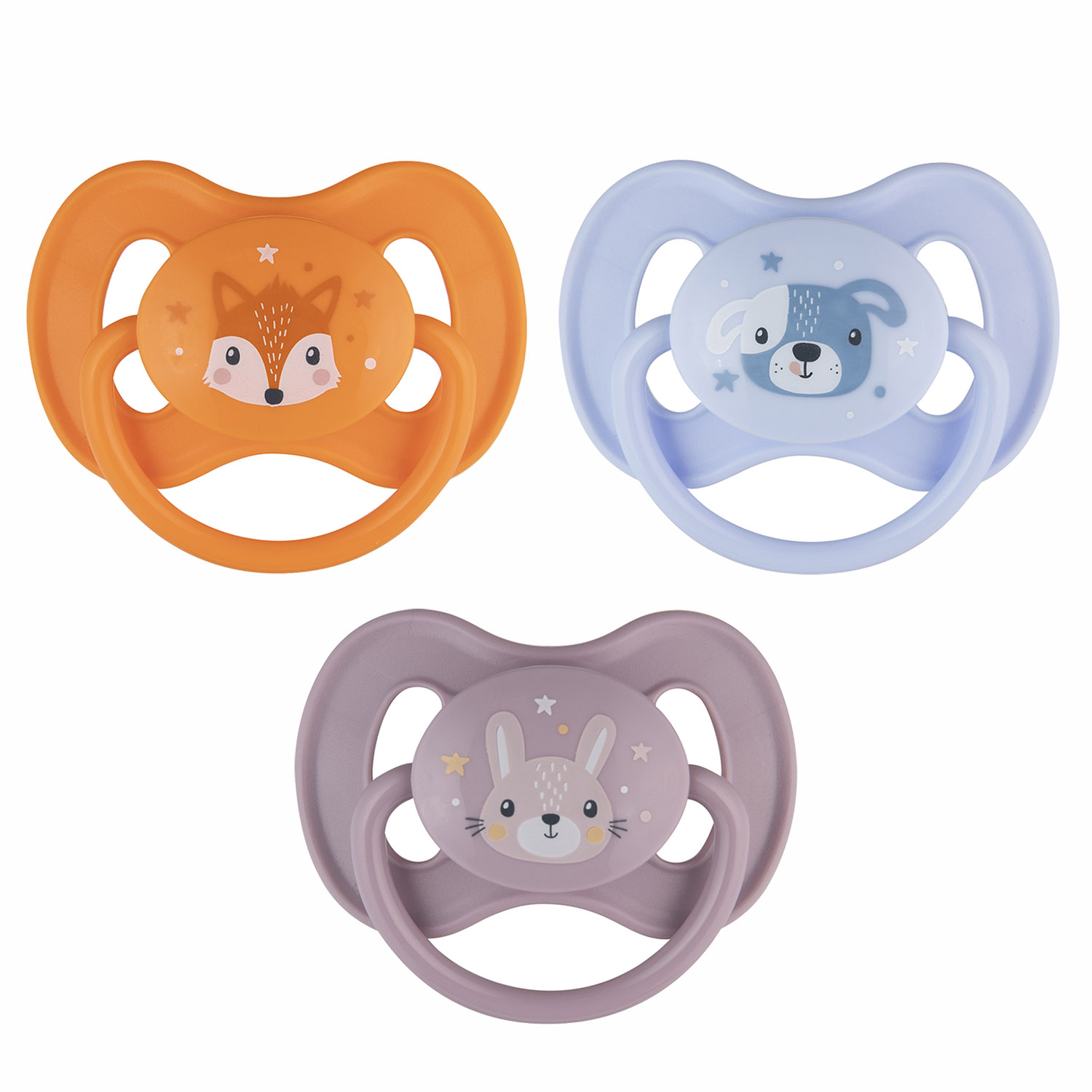 Пустышка Canpol Babies латекс классическая от 6 мес. 1 шт. в ассортименте - фото 1