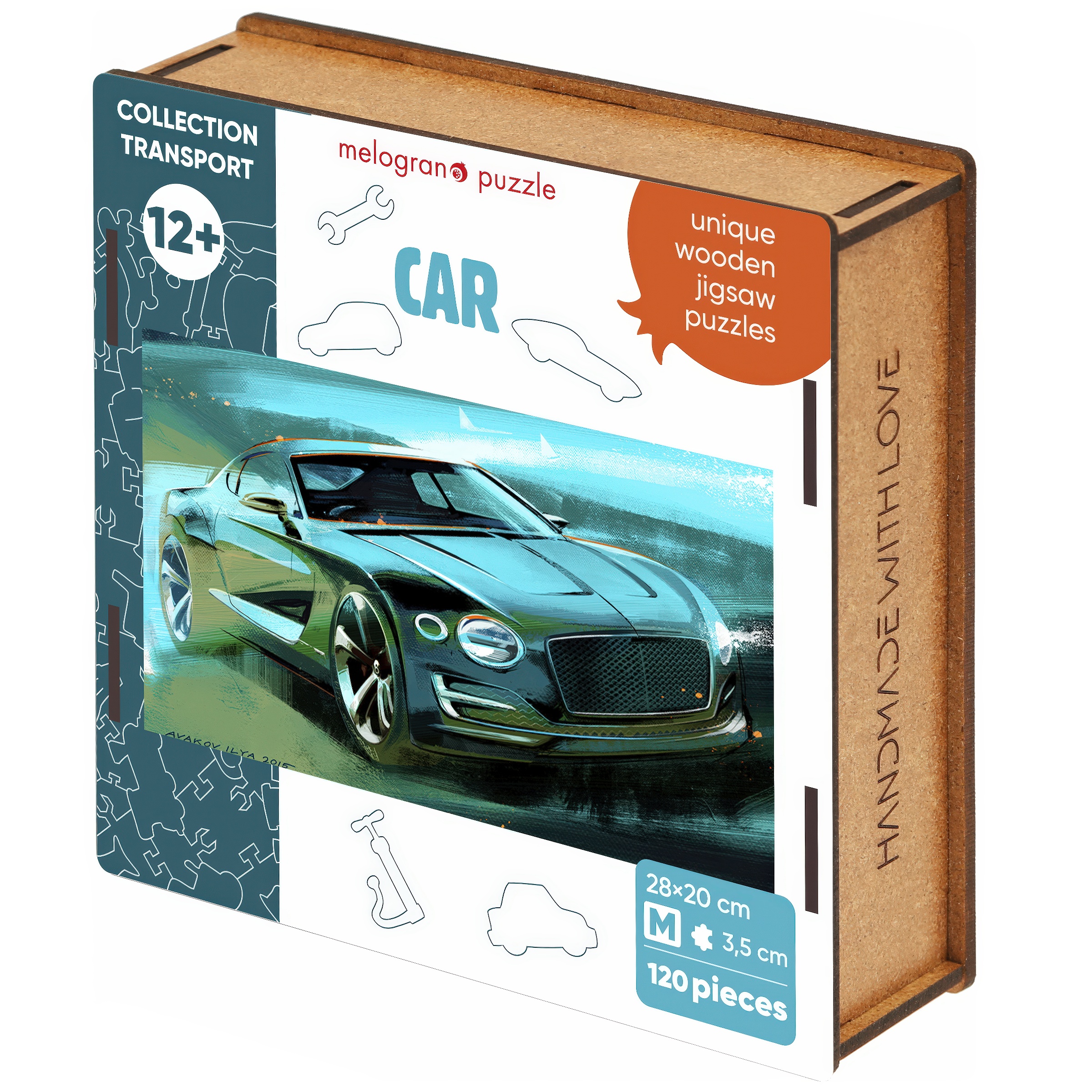 Пазл 1TOY деревянный - фото 1