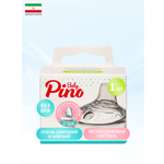 Соска Baby Pino Anti-Colic силикон L (быстрый поток) 1 шт.