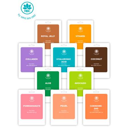 Маска NAME SKIN CARE набор 10 шт.