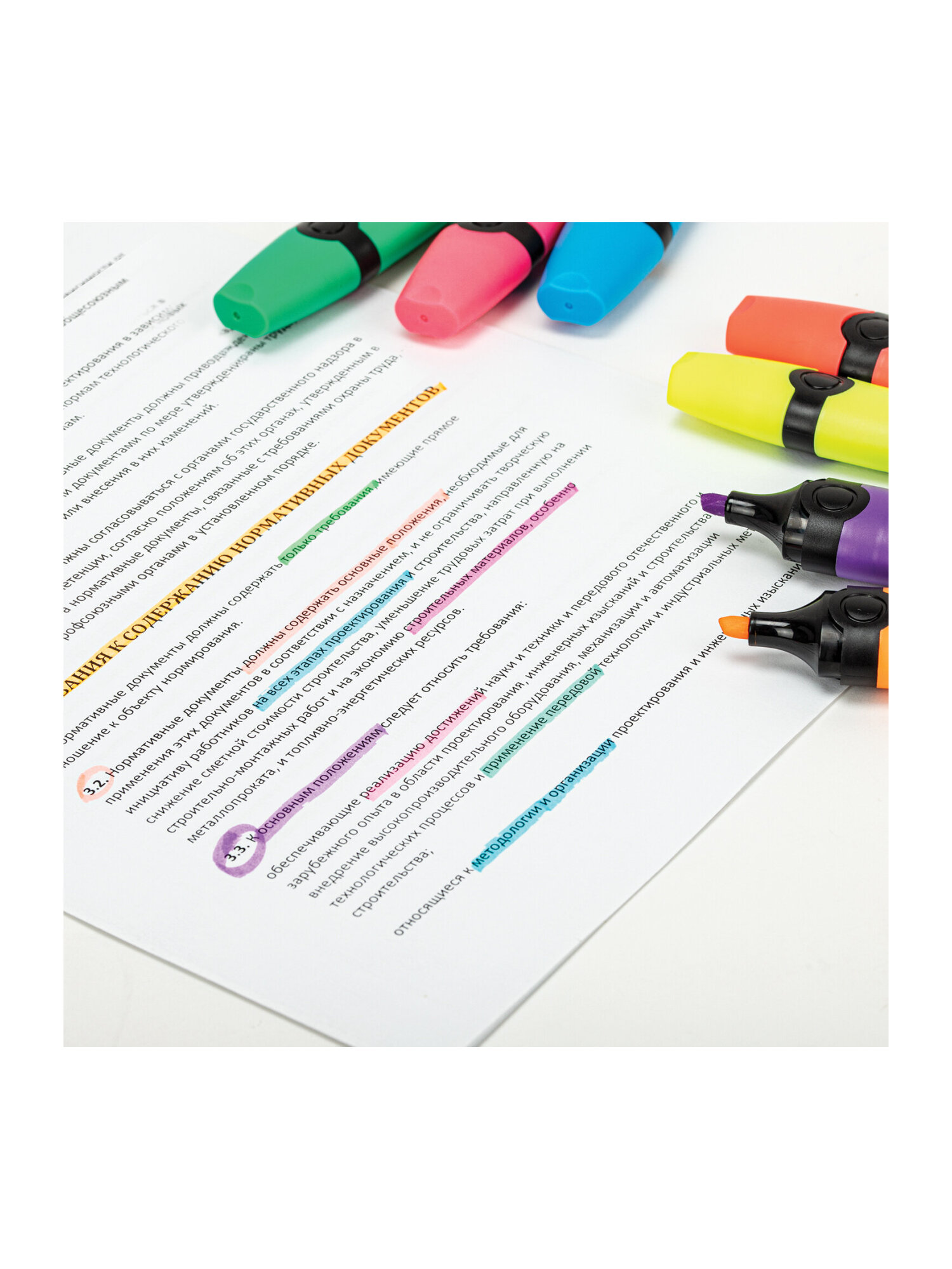 Текстовыделители Brauberg 24 шт. - фото 16