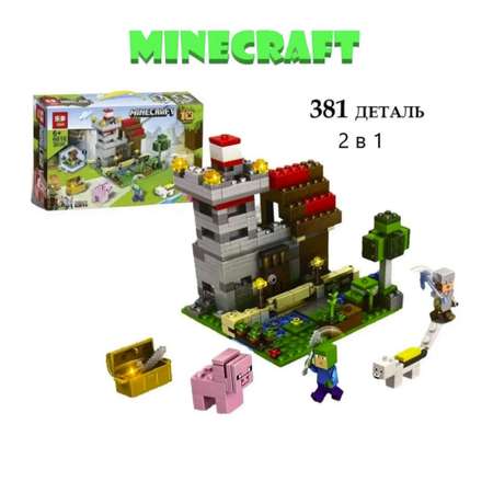 Конструктор ТОТОША Minecraft Майнкрайф сборная игровая модель