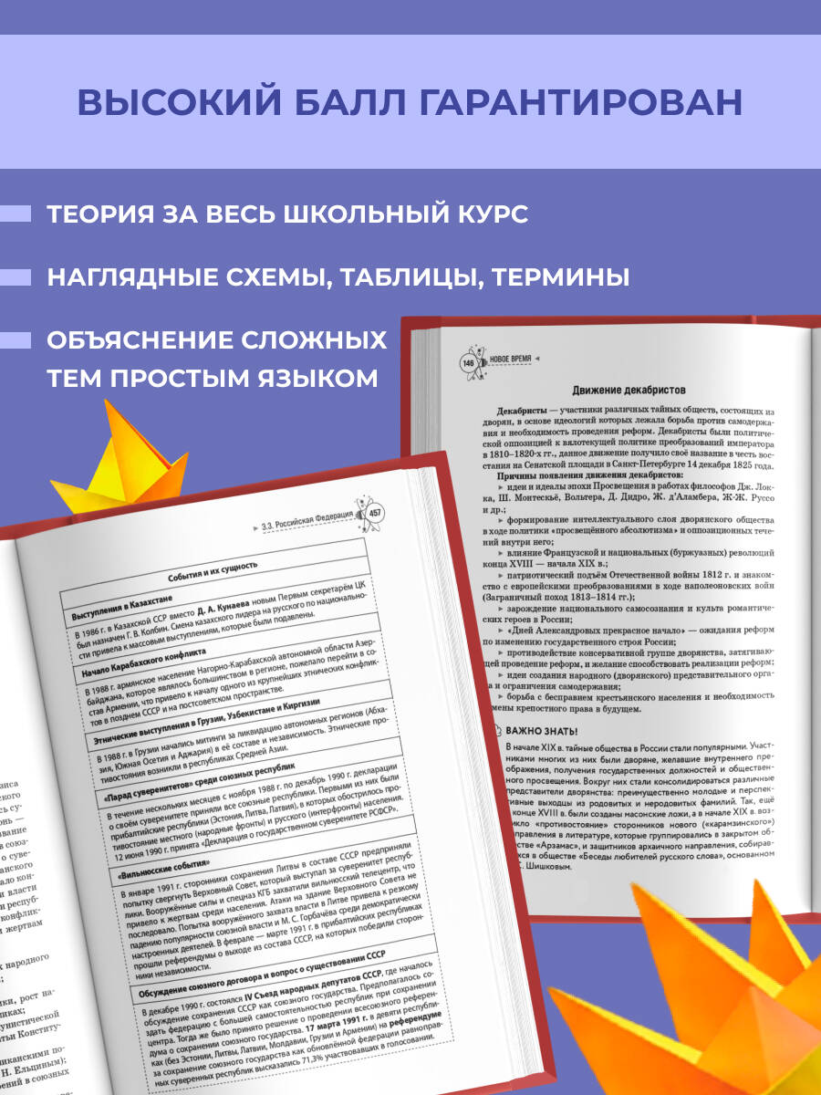 Книга Эксмо История Справочник для подготовки к ЕГЭ олимпиадам и поступлению в вуз - фото 2