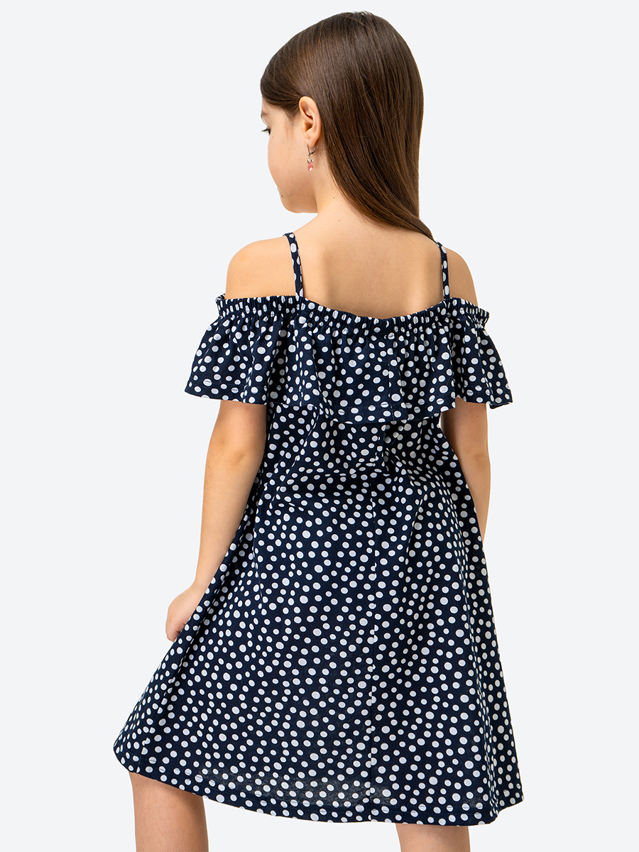 Сарафан HappyFox HF0079SPгорох.на.синем - фото 5