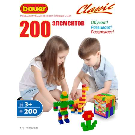 Конструктор BAUER Classic 209 дет.