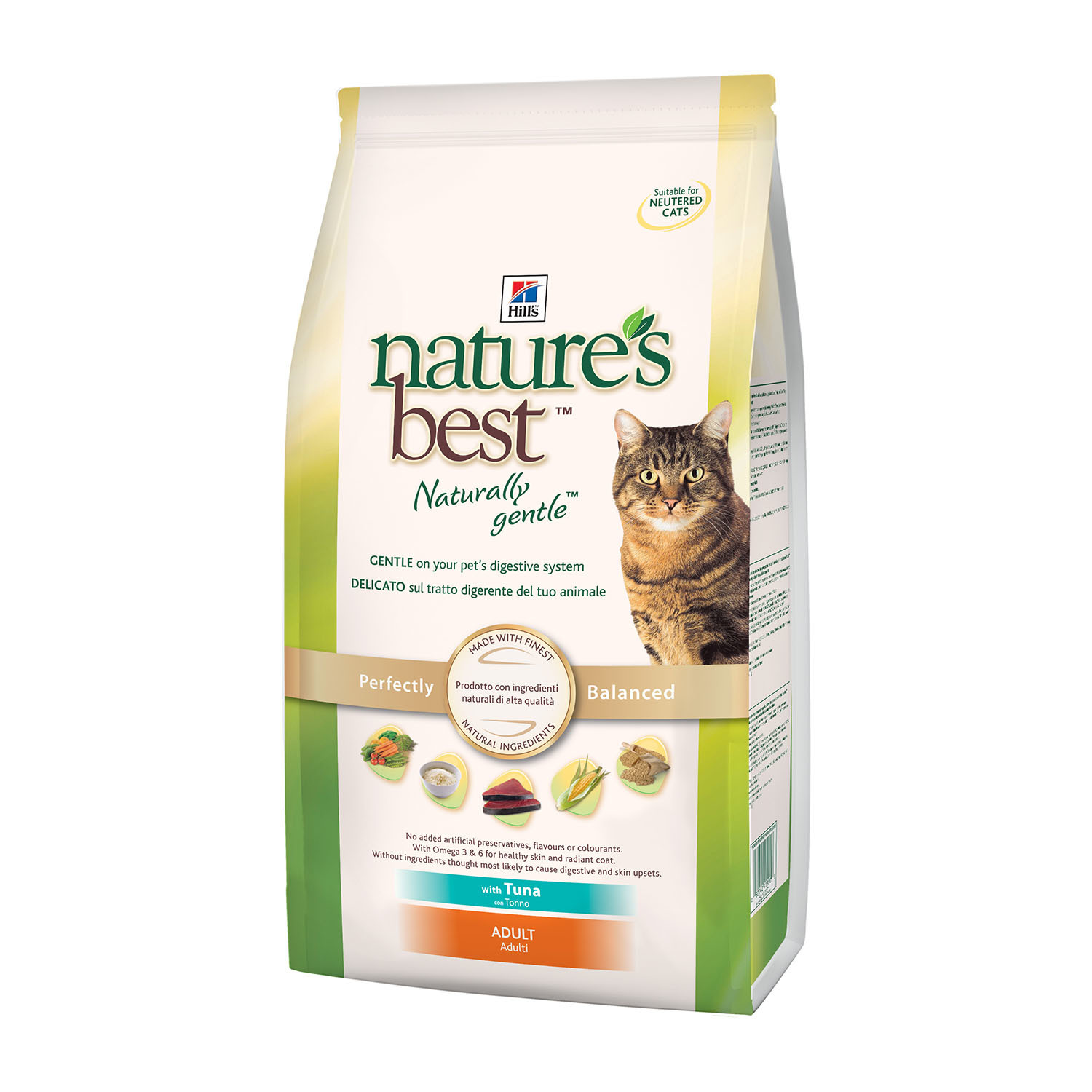 Корм сухой для кошек HILLS 2кг Natures Best натуральный с тунцом - фото 6