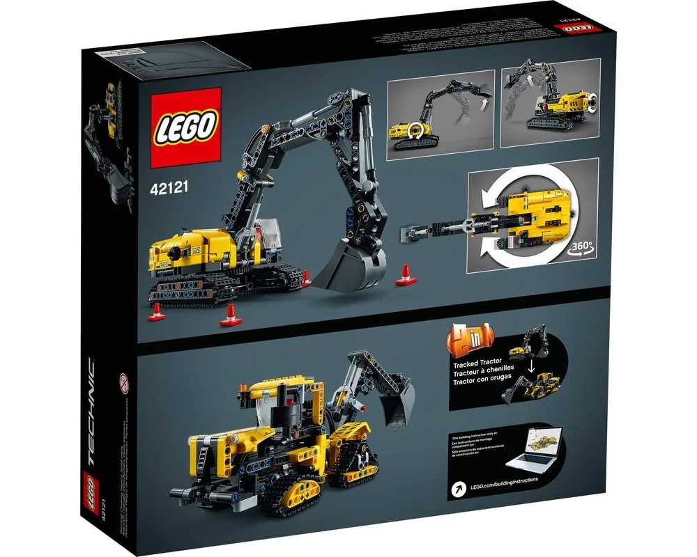 Конструктор LEGO Technic 42121 569 дет. - фото 10