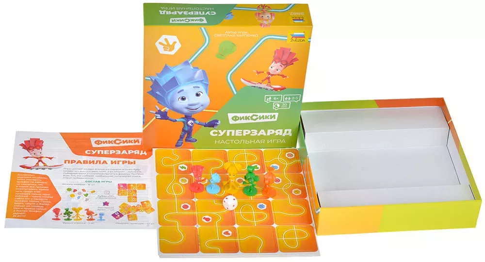 Настольная игра Звезда Фиксики. Суперзаряд - фото 2
