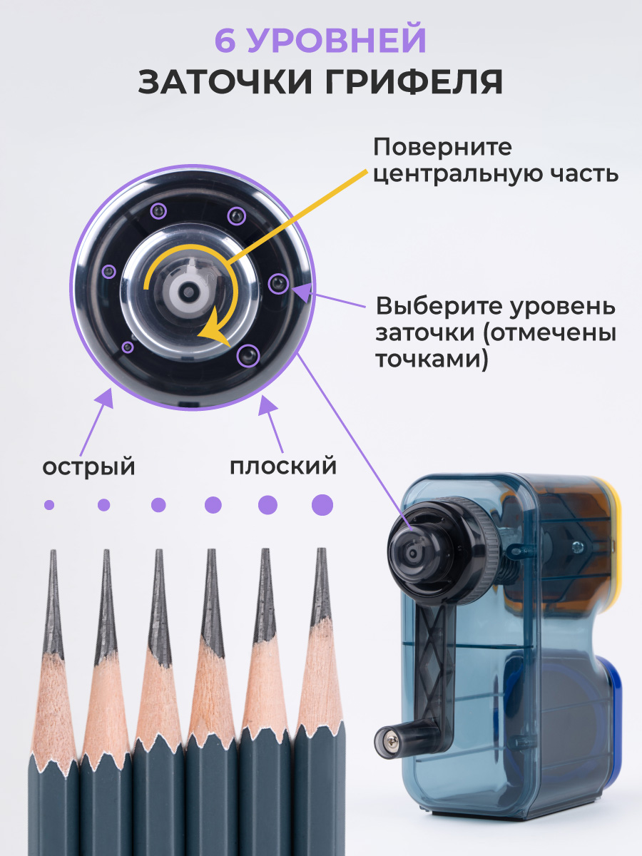 Точилка Малевичъ 1 шт. - фото 3