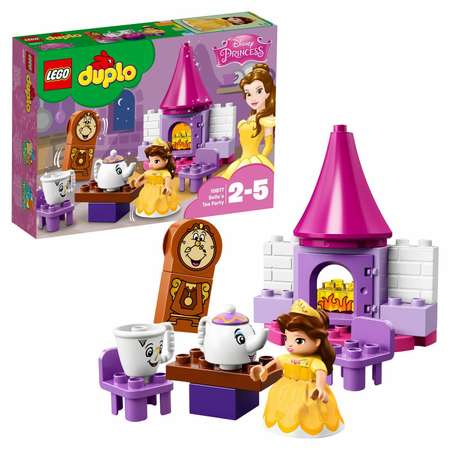 Конструктор LEGO DUPLO Чаепитие у Белль блочный