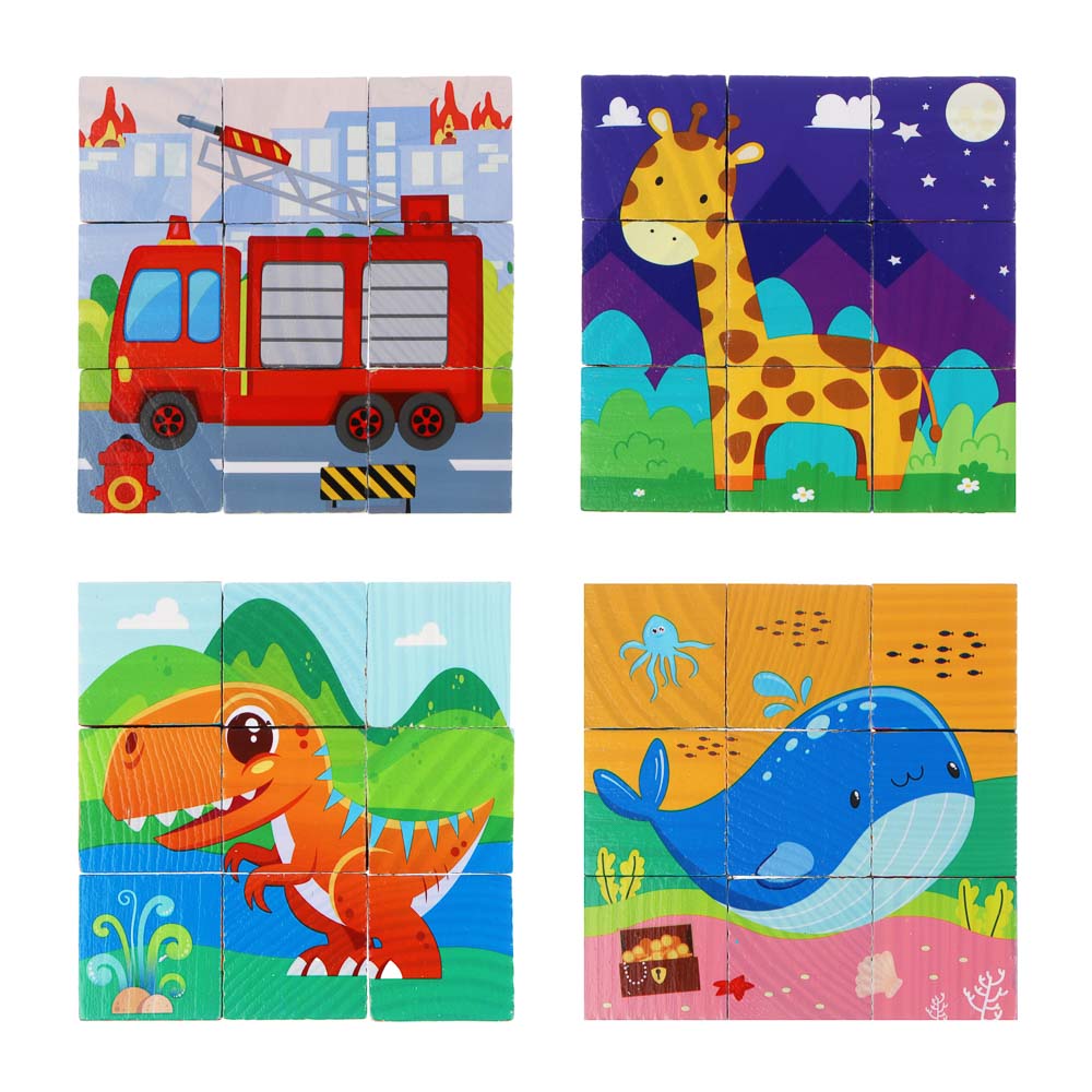 Игрушка Игроленд кубики в ассортименте - фото 3