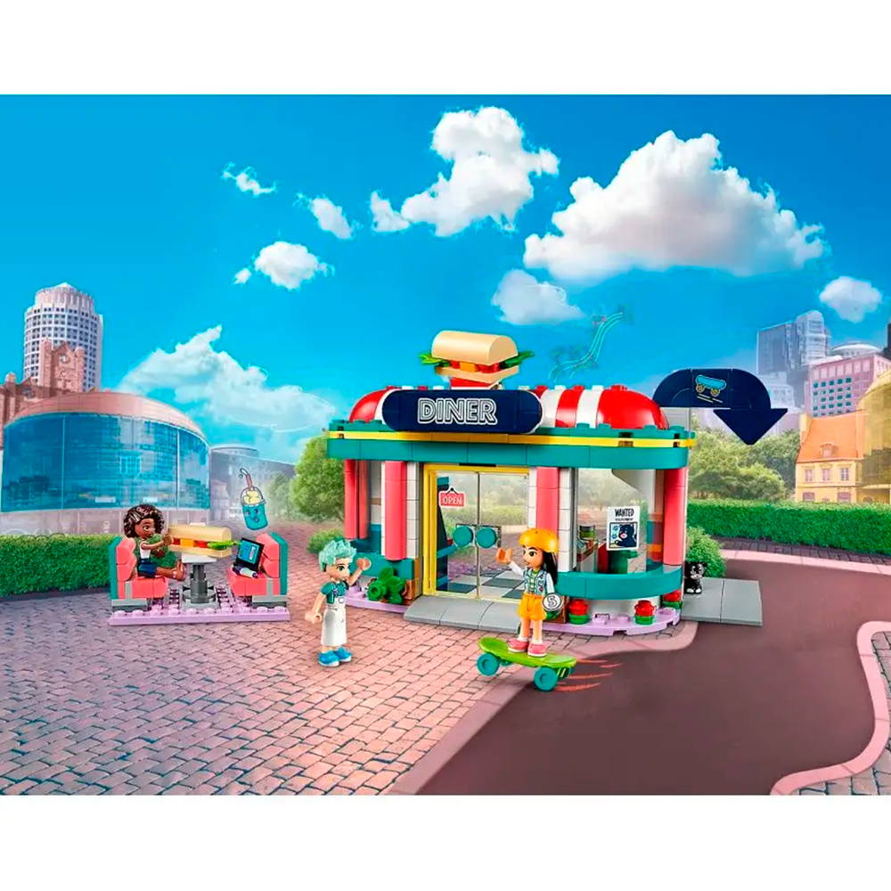 Конструктор LEGO Friends Закусочная Хартлейк-Сити 346 дет. - фото 11