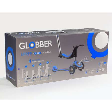Самокат Globber трехколесный