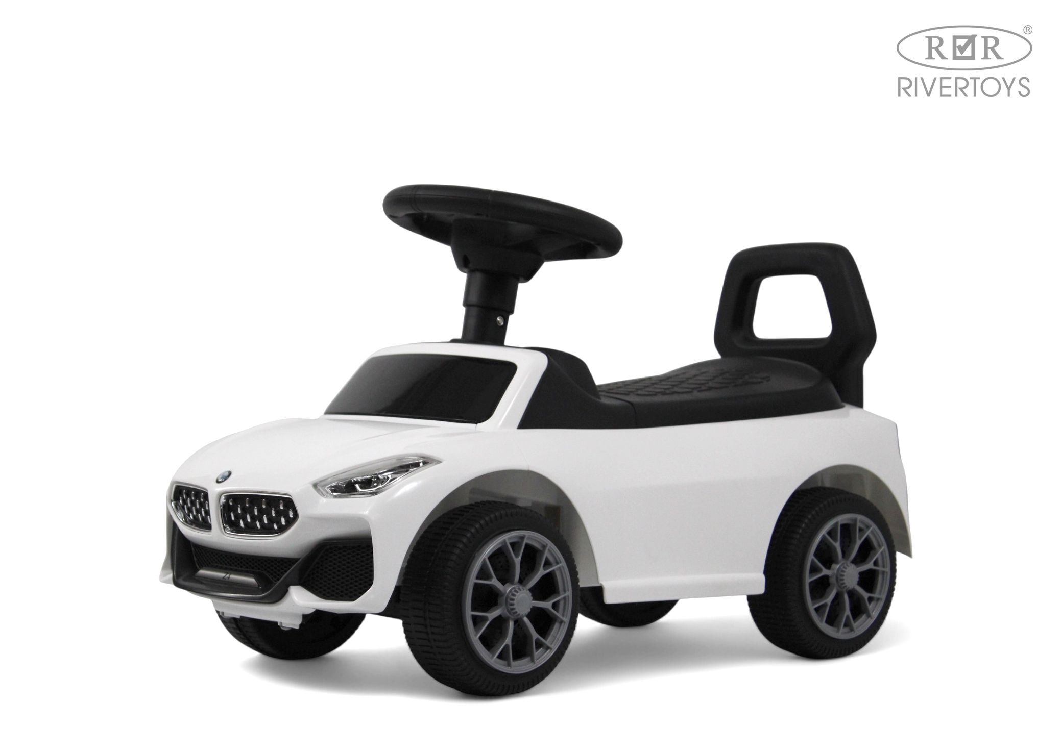 Каталка RIVERTOYS Z004ZZ-B-WHITE белый - фото 1