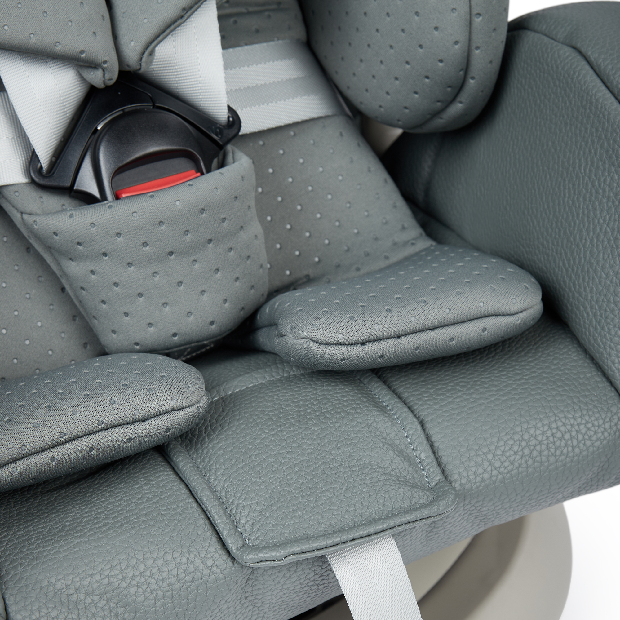 Автокресло Happy Baby I-Unix Isofix 0+/1/2/3 (0-36 кг) зеленый - фото 25