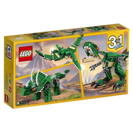 Конструктор LEGO Creator Грозный динозавр блочный