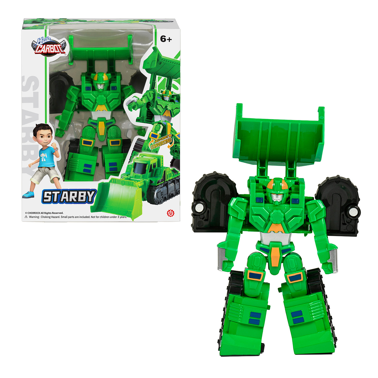 Игровой набор Hello Carbot Трансформер Starby 16 см S5 - фото 10