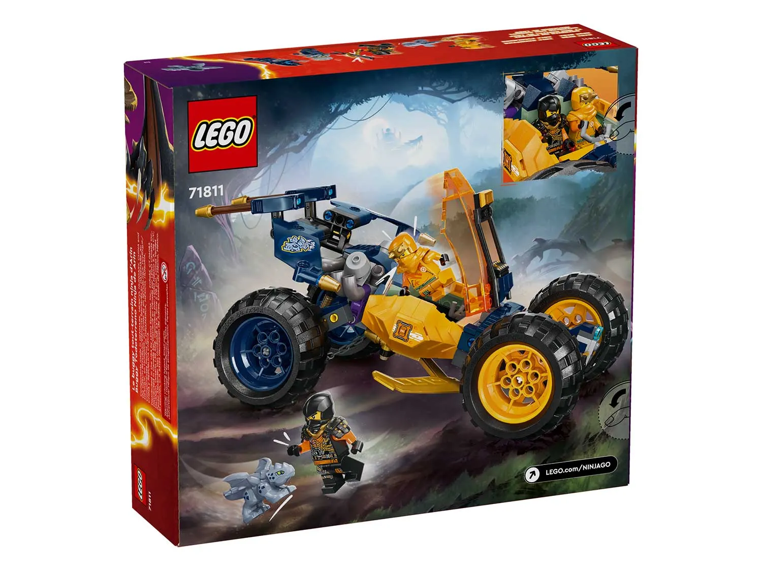 Конструктор LEGO NINJAGO 71811 267 дет. - фото 3