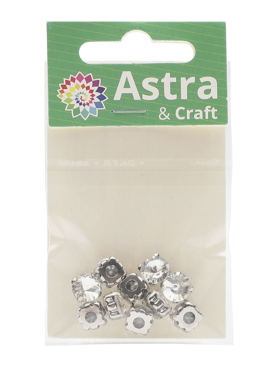 Набор для творчества Astra Craft бисер Хрустальные стразы - фото 7