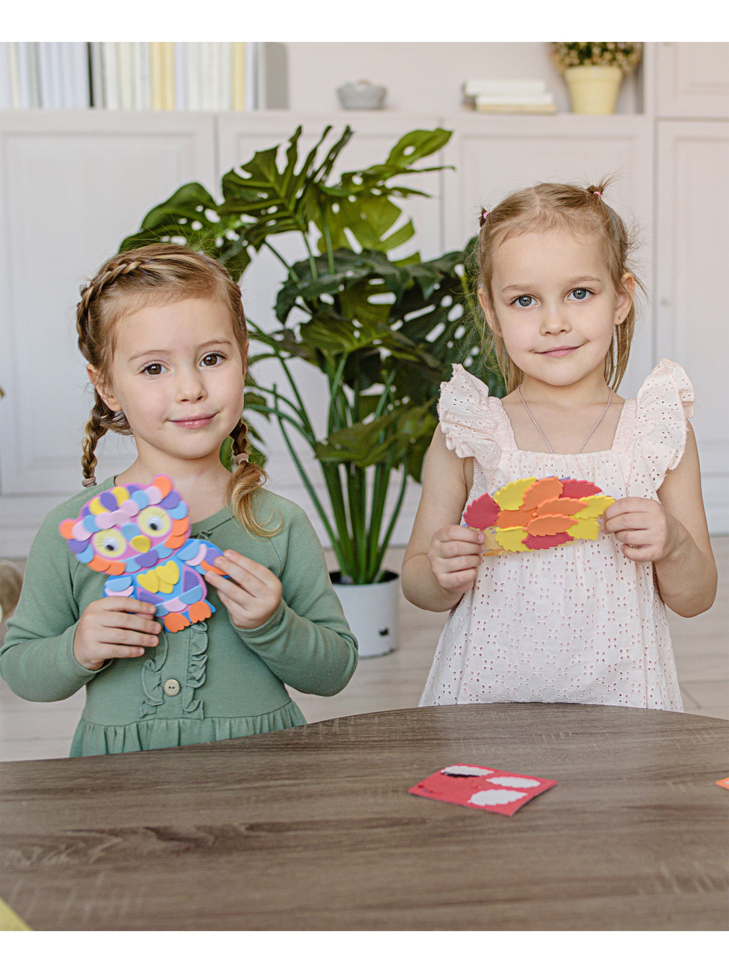 Набор для творчества Дрофа-Медиа аппликация Сова Ёжик - фото 7