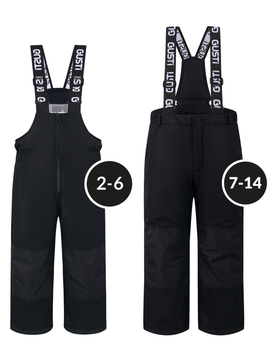 Полукомбинезон GUSTI GW5UP292-BLACK - фото 2