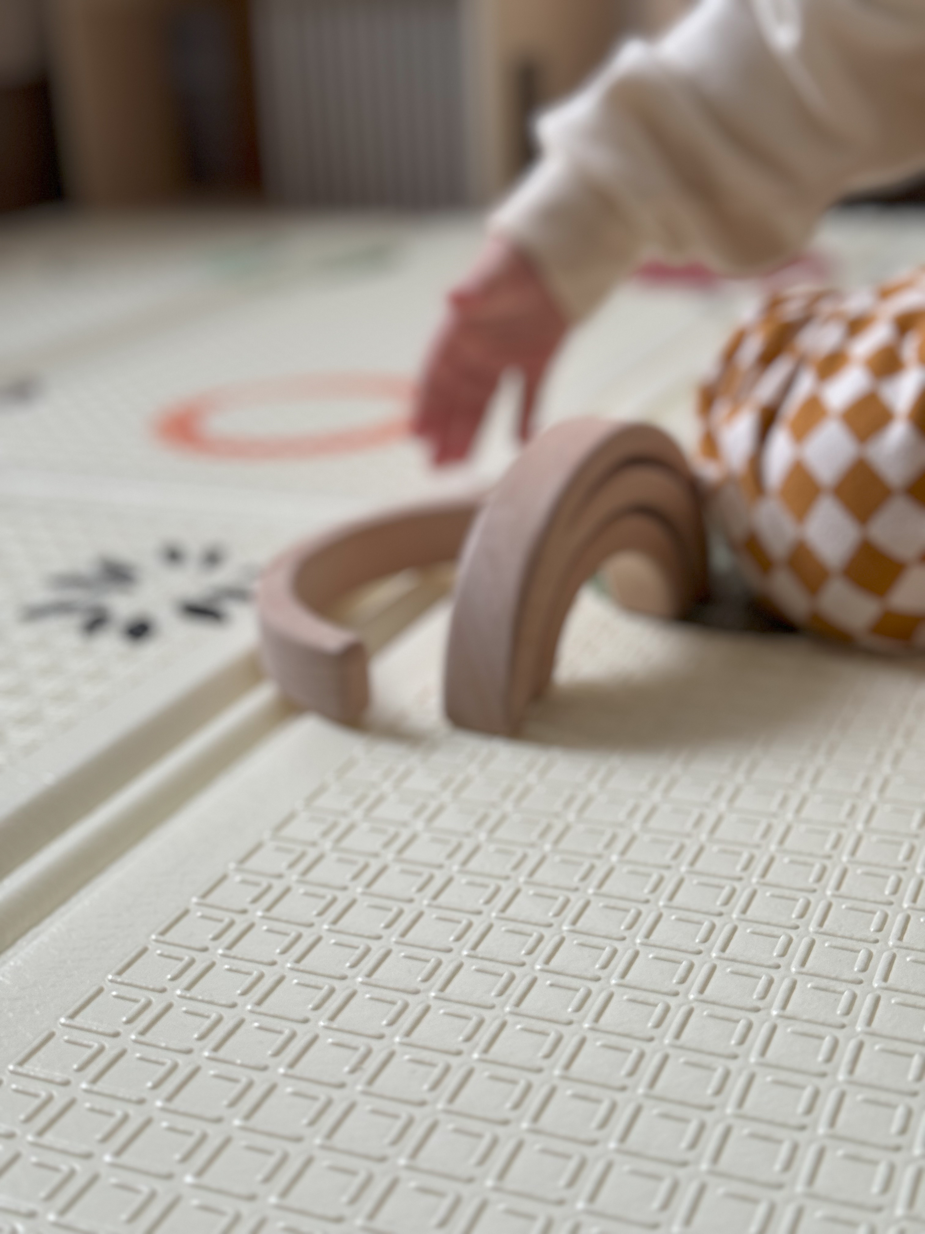 Детский складной коврик Pollzu Акварель 150 x 180 см - фото 15