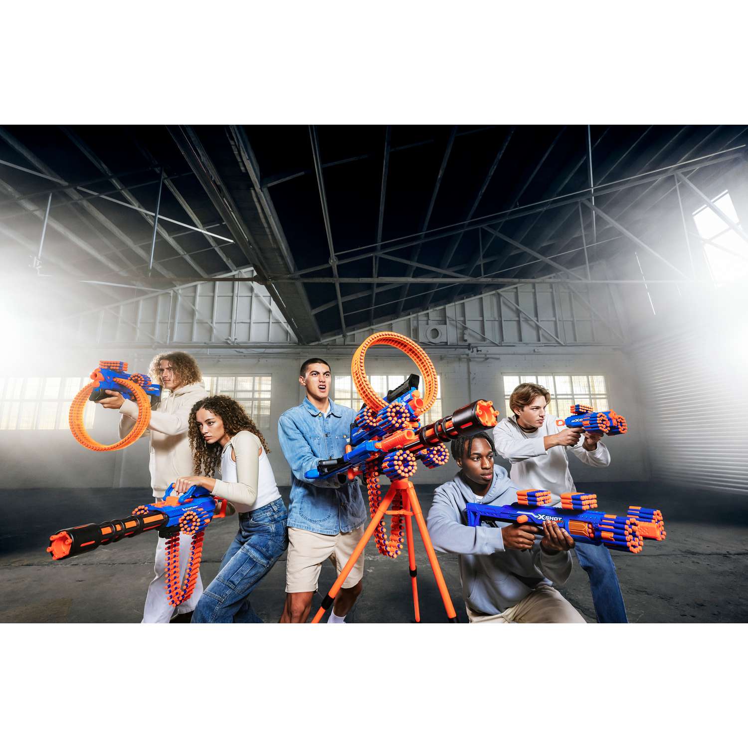 Бластер Zuru XSHOT  Insanity Fire Gatlin Gun - фото 13